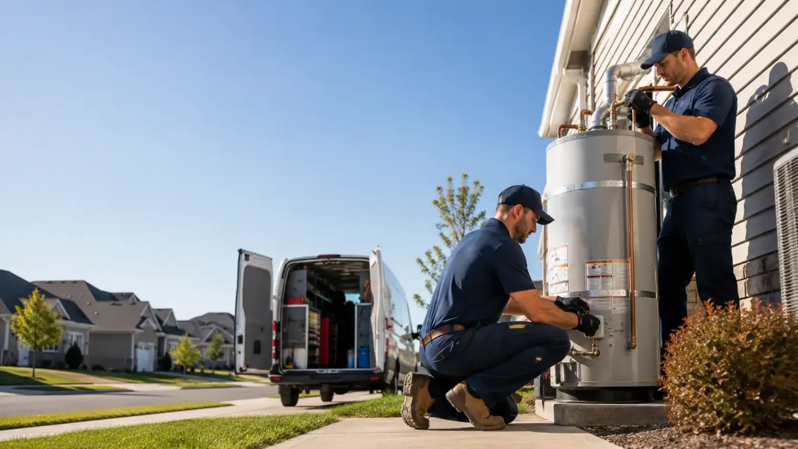 Water Heater Installation in Fredonia, PA